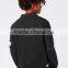 Men clothing black distressed denim latest design fashionable life jacket