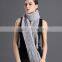 New design lady knit rabbit fur scarf wholesale