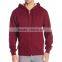 Men's Clothing Wholesale Custom Design Men Blank Fleece Zip Up Gym Hoodie