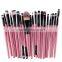 20 Pcs Makeup Brushes Branded Custom Makeup Brushes