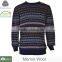 Cotton knitted wholesale custom sweater for men