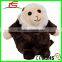 Custom Parrot Frog Monkey 3 Stuffed Animals in One Pop Out Pets Rain Forest Reversible Plush Toy