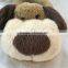 Animal shaped indoor use soft plush slipper