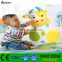 Cute PVC inflatable cow shape bop bag inflatable cartoon punching bag for tumbler toys