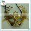 Fancy Dress Venetian Golden Glitter Masquerade Party Masks HPC-0439