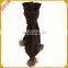 2015 hot sale design knit scarf with fur pom poms wholesale knit scarf