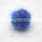 Fashion Friends Custom Style Mink Fur Pom Pom Ring for Girl