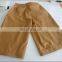 ladies loose short sheep leather pants