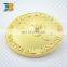 professional high quality 3D matt fake gold custom souvenir coins