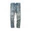 Ripped loose casual men jeans new fashion design cotton trousers denim factory wholesale