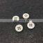 2015 hole fancy candy color polyester button,regular plastic resin button for clothing