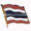 Wholesale souvenir Factory supply thailand nation flag pin badge