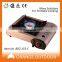 factory supply piezo-electric built-in glass top gas cooker range