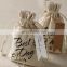 High quality linen sachets lavender bags for wedding favor