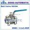 GOGO High quality Type 3PC stainless steel switch ball valve 3 inch BSP female thread DN80 SS304 201 316 2 way water ball valve