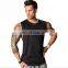 Wholesale Custom logo cheap blank plain muscle  training 100 cotton jersey thin tank top