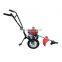 Portable operation Wheel Type Brush Cutter Gasoline Manual Grass Cutting Machine