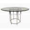Customized toughened clear or colored glass table top