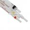 1ml 2ml 5ml 10ml measuring glass pipettes with measurements