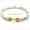 HTB0107 Wholesales custume jewellery beads bracelets glass beaded wrap bracelet