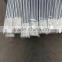 Aluminum and galvanized steel film lock channel and spring