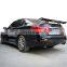 2015-2017 carbon fiber body kit for Infiniti Q50L CMST style front lip rear diffuser side skirts and trunk spoiler hood bonnet