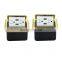 America US Flip Over Hidden Silver Aluminium Multi Charging Outlet Power Extension USB Floor Socket