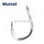 Mustad 10814TTP new style  stainless steel 4X strong strengthen mustard  fish hook for deep sea fishing