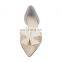 Women latest good quality cheap price design heel shoes ankle wrap sandals women bow tie evening shoe