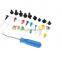 Universal Auto Bumper Rivet Car Clips Retainer Fasteners+1removal Tool Mixed Automobile Plastic Fastener PE Plastic Bags CN;HEB