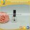 Square square glass nail polish bottle with brush cap