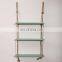 Hanging Swing Storage Shelves 3 Tier Jute Rope Organizer Rack