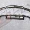 CLY Front Lip For Benz W212 E Class Facelift Bra-bus Front car bumper Lip Carbon Fiber Anterior lip Spoiler