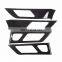 4Pcs Carbon Fiber Style Door Handle Panel Cover Trim For Jaguar XF XFL Car Accessory