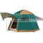 Sun shelter beach luxury resort hotel a complete set of camping tents hung in two doors