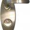 Israel hot sales zinc alloy plate door handles set