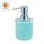 Manufacturer Plastic Polyresin Price Lotion Liquid Foam Bottle Bathroom Accessories Set With Soap Pump Head Supplier From China