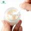 custom 4oz gold cosmetic matte glass pack jars with wooden lid manufacturer