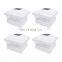 Outdoor IP65 Waterproof Decoration Lighting Post Pillar Lamp LED With Solar Garden Light