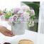 Factory Direct Supply Simple Cylindrical Potted Flowers Porcelain Ceramic Vase Mini Pot Bottle Ceramic Vase Home Decor