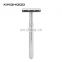 Silver High Quality Aluminum Factory Shaving Barber Classic Hotel Private Safety Razors