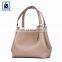 Fashion Style Matching Stitching and Polyester Lining Eye Catching Pattern Women Genuine Leather Handbag