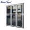 Superhouse Cheap Arch Door California Architectural Residential Storefront Commercial Thermal Aluminum Bi Folding Doors