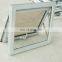 Glass Crank Toughened Framed Alloy Double Aluminum Black Glazed As2047 High Quality Aluminium Top Hung Awning Window