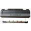 MAICTOP Black front bumper with fog lamp cover Chrome color Plastic for tundra