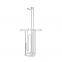OEM ODM Manufacturer Modern Design Chrome Golden Black Bathroom Tissue Paper Roll Standing Toilet Paper Holder