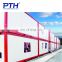 prefab container house with toilets for mining camp classroom dormitory