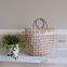 Beautiful and functional Seagrass  Bag, Natural Woven Beach Bag, Round Straw Summer basket Vietnam Supplier