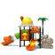 Manufacturers the lowest price Easily Assembled Small Outdoor public Playground with slides