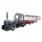 Children Battery Trackless Train Rides High Quality Attraction Park Equipment Trackless Train For Sale